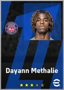 بطاقة Dayann Methalie · LB
