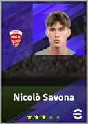 بطاقة Nicolò Savona · RB