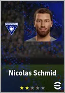 بطاقة Nicolas Schmid · GK