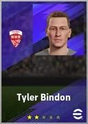 بطاقة Tyler Bindon · CB