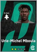 Carte de Urie-Michel Mboula · CB