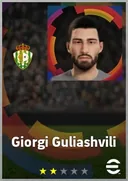 Carte de Giorgi Guliashvili · CF
