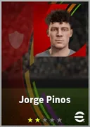 بطاقة Jorge Pinos · GK