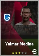 بطاقة Yaimar Medina · LB