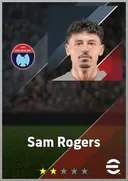 بطاقة Sam Rogers · CB