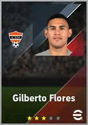 بطاقة Gilberto Flores · CB