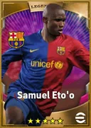 Samuel Eto'o CF card