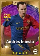 بطاقة Andrés Iniesta · CMF