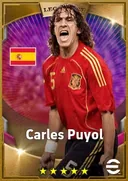 بطاقة Carles Puyol · CB