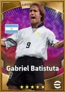 Carte de Gabriel Batistuta · CF