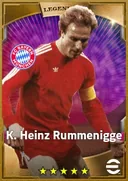 بطاقة K. Heinz Rummenigge · SS