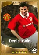 Carte de Denis Irwin · LB