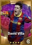 Carte de David Villa · CF