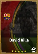 بطاقة David Villa · CF