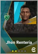 Carte de Jhon Rentería · RWF