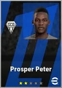 Carte de Prosper Peter · CF