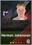 Carte de Herman Johansson · RB