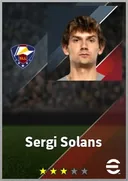 بطاقة Sergi Solans · CF