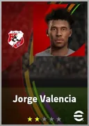 Carte de Jorge Valencia · CF