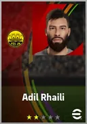 بطاقة Adil Rhaili · CB