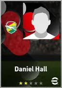 بطاقة Daniel Hall · CB