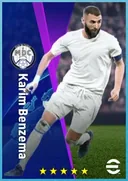 Carte de Karim Benzema · CF