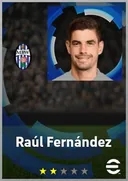 Raúl Fernández GK card