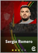 Carte de Sergio Romero · GK