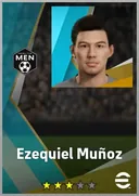 بطاقة Ezequiel Muñoz · CB