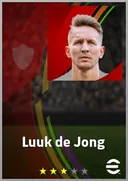 Carte de Luuk de Jong · CF