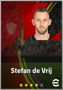 بطاقة Stefan de Vrij · CB