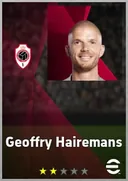 Geoffry Hairemans RWF card