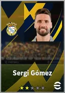 Sergi Gómez CB card