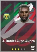 J. Daniel Akpa Akpro CMF card