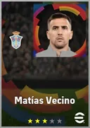 Carte de Matías Vecino · CMF