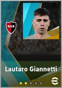 بطاقة Lautaro Giannetti · CB