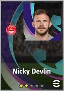 بطاقة Nicky Devlin · RB