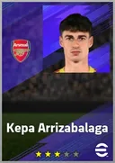 Carte de Kepa Arrizabalaga · GK