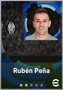 بطاقة Rubén Peña · RB