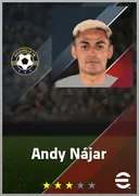 بطاقة Andy Nájar · RB
