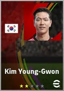 Kim Young-Gwon CB card