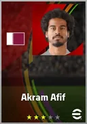 Akram Afif LWF card