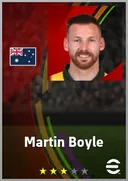 بطاقة Martin Boyle · RWF