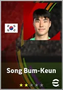 Carte de Song Bum-Keun · GK