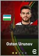 بطاقة Oston Urunov · LWF