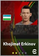 بطاقة Khojimat Erkinov · RWF