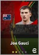 Carte de Joe Gauci · GK