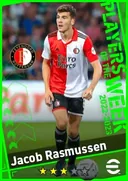 Carte de Jacob Rasmussen · CB