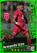 Carte de Armando Izzo · CB