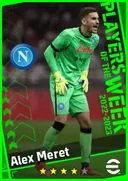 Carte de Alex Meret · GK